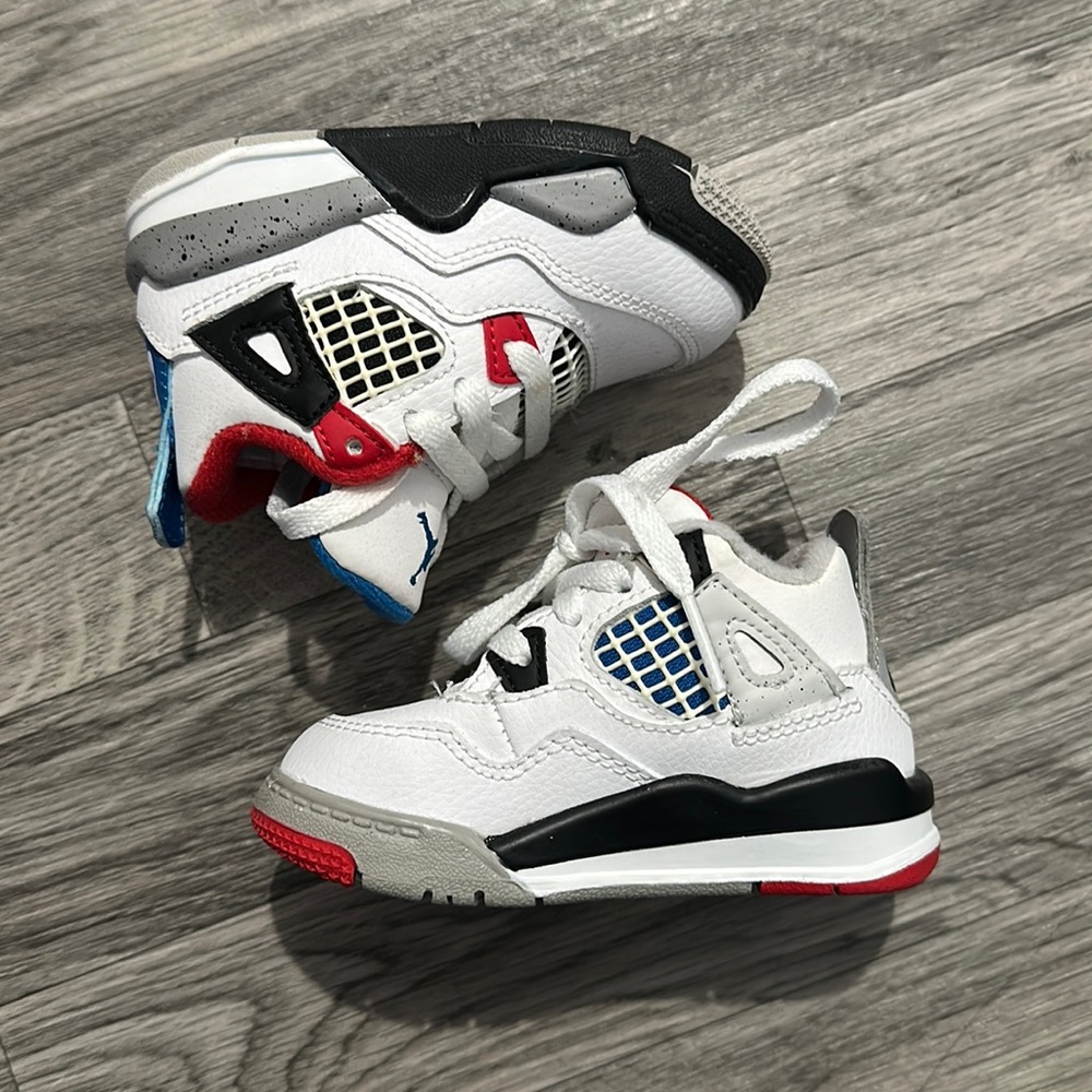 What the 4 toddler Jordan 4 retro